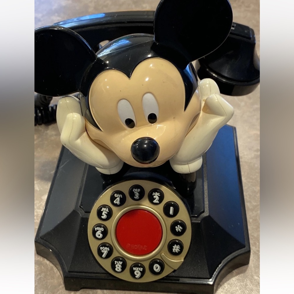 Mickey Mouse Rotary Phone